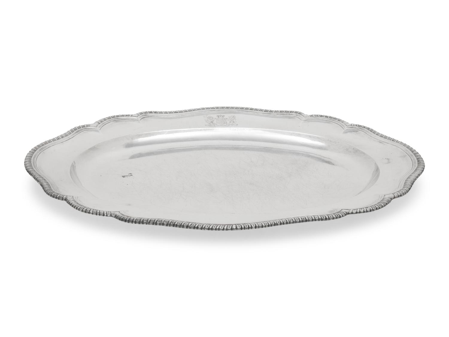 A George I Britannia Silver Serving Tray
