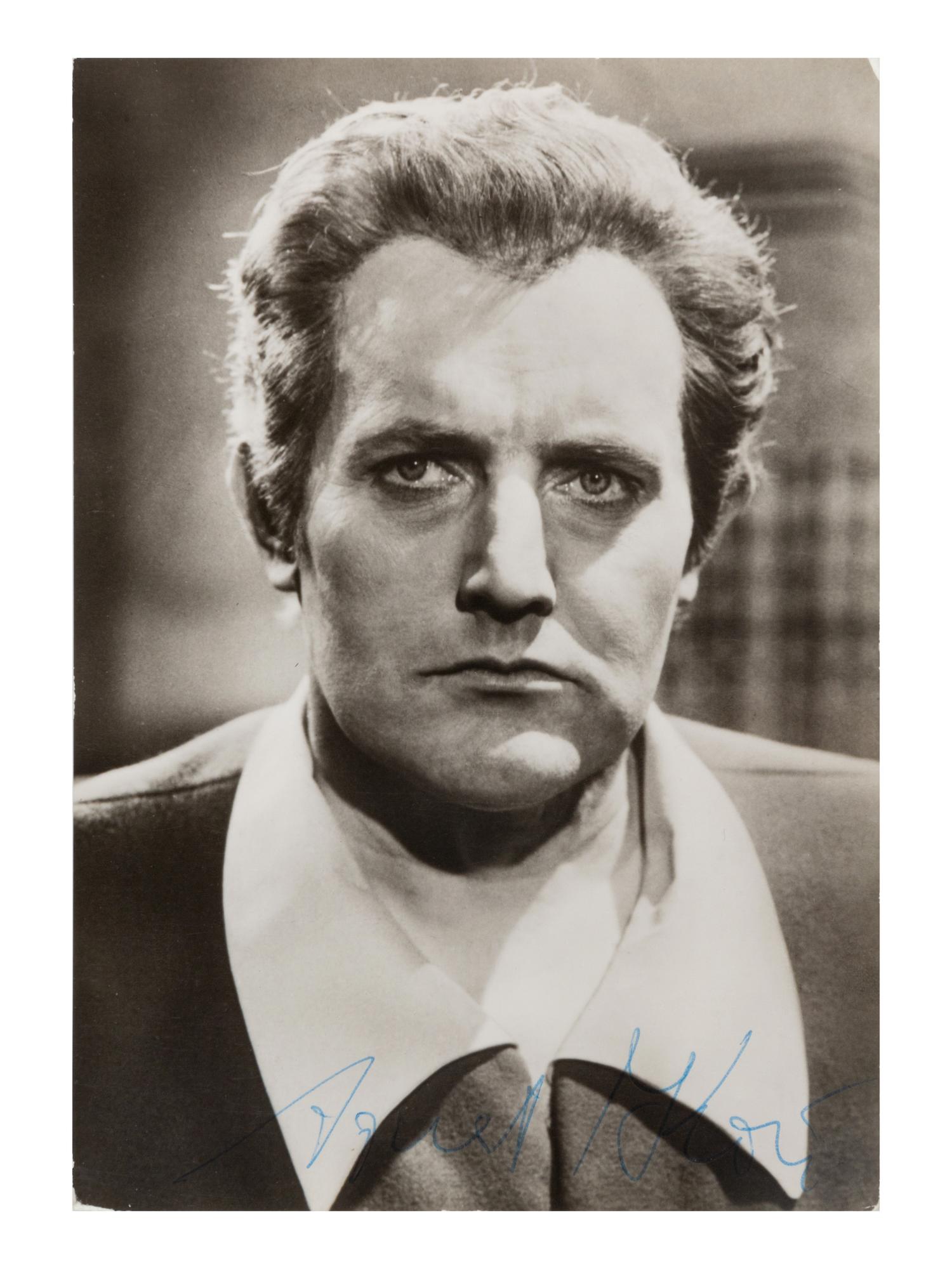[20TH-CENTURY OPERA SINGERS]. A group of 6 signed photographs or photographic postcards of opera singers from the 1950s-1960s, comprising images of: