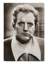 [20TH-CENTURY OPERA SINGERS]. A group of 6 signed photographs or photographic postcards of opera singers from the 1950s-1960s, comprising images of:
