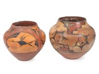 Zia Polychrome Pottery Jars