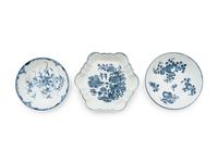 Nine Worcester Porcelain Articles