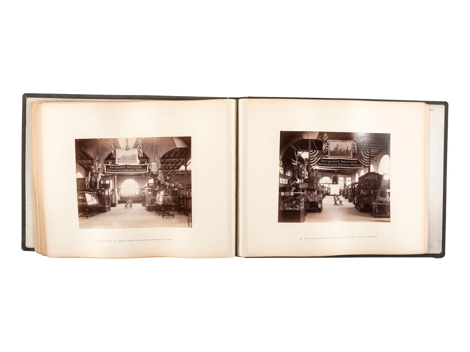 [EARLY PHOTOGRAPHY]. DODGE, Charles Richards, photographer. Official views of the United States Government Exhibits with Principal Buildings at the Cotton States and International Exposition held at Atlanta, Georgia, 1895 .