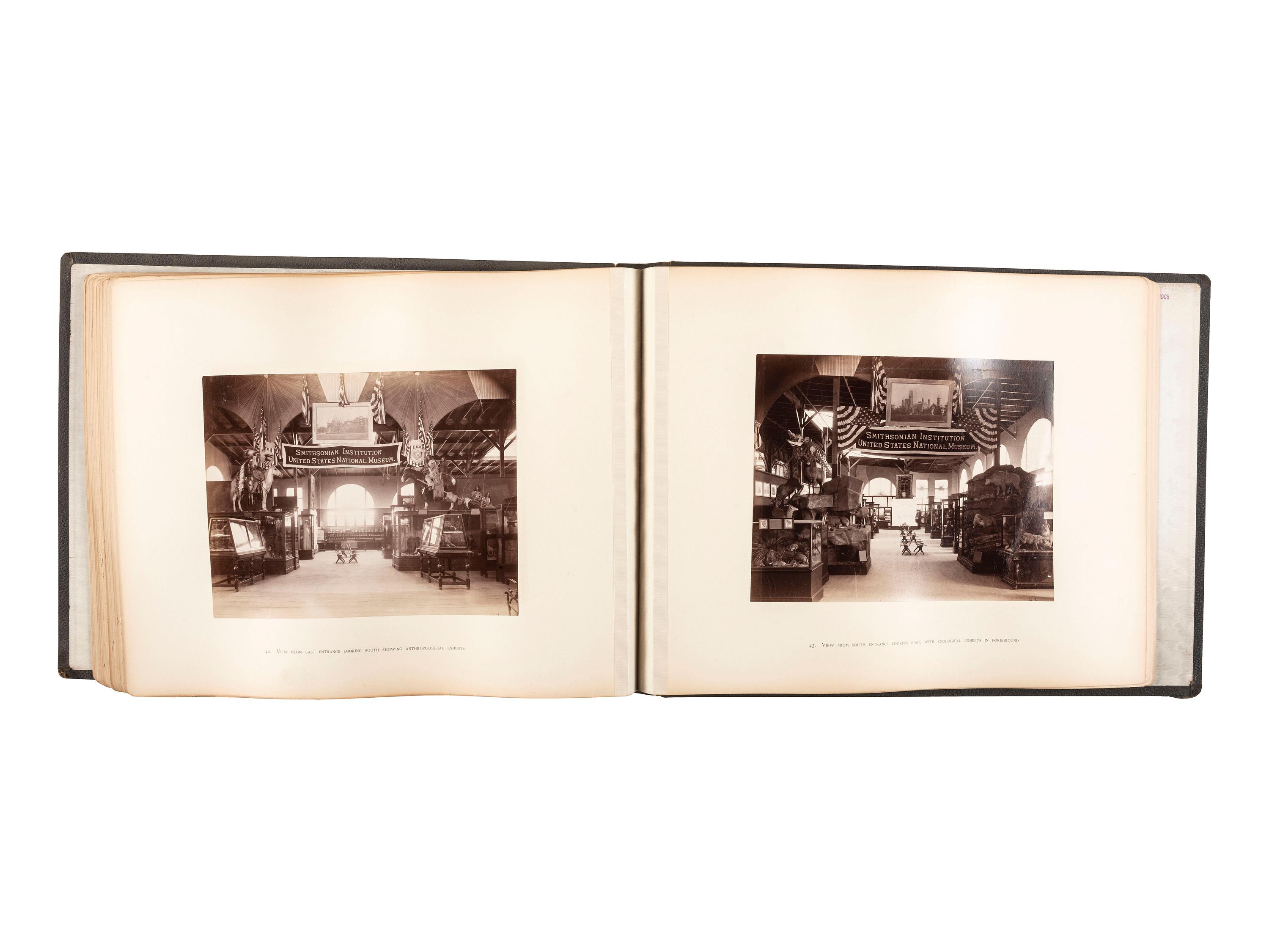 [EARLY PHOTOGRAPHY]. DODGE, Charles Richards, photographer. Official views of the United States Government Exhibits with Principal Buildings at the Cotton States and International Exposition held at Atlanta, Georgia, 1895 .