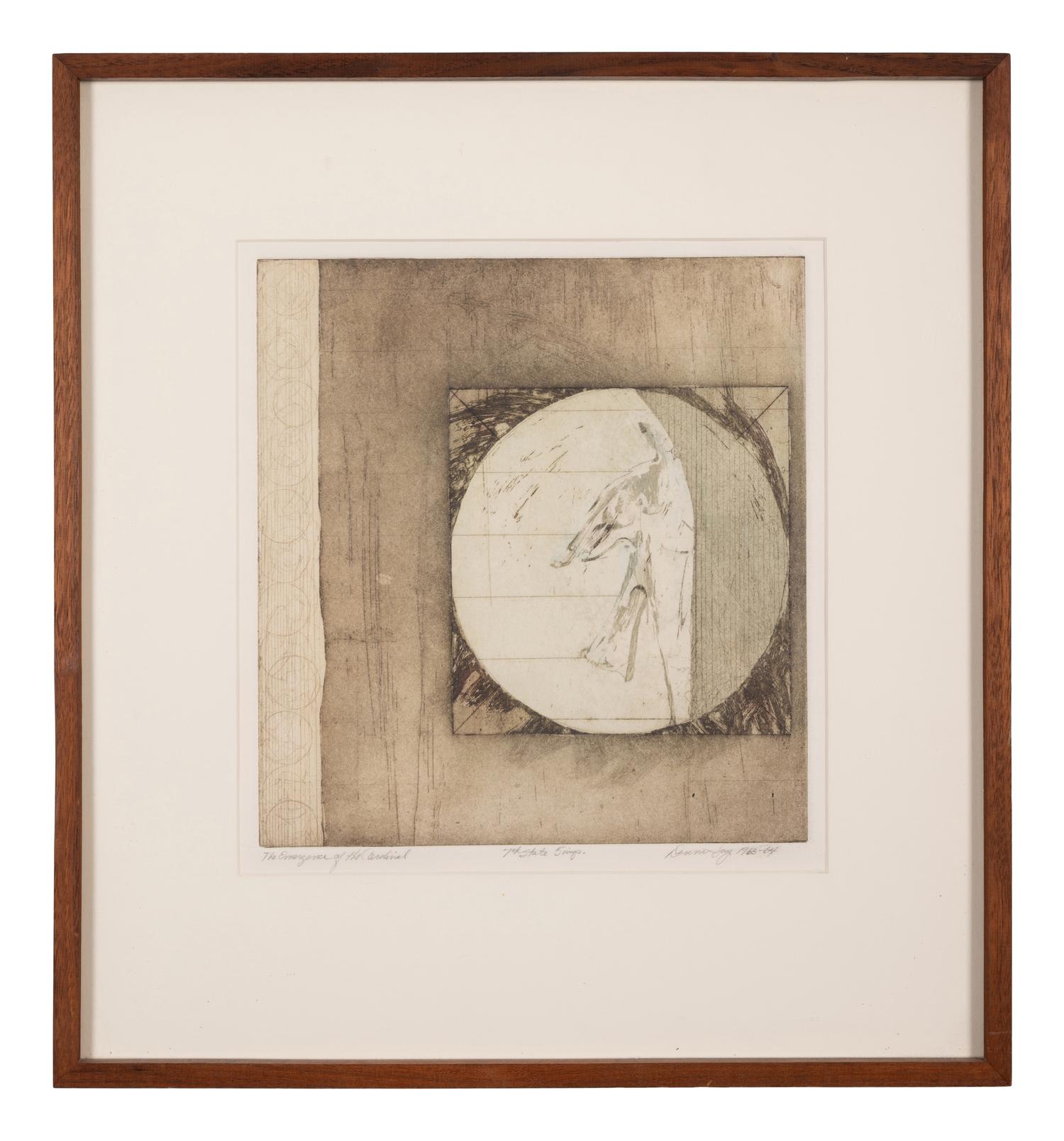 A Group of Four Works on Paper by 20th Century American Artists
