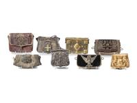 Eight Cartridge Pouches and Gibernes