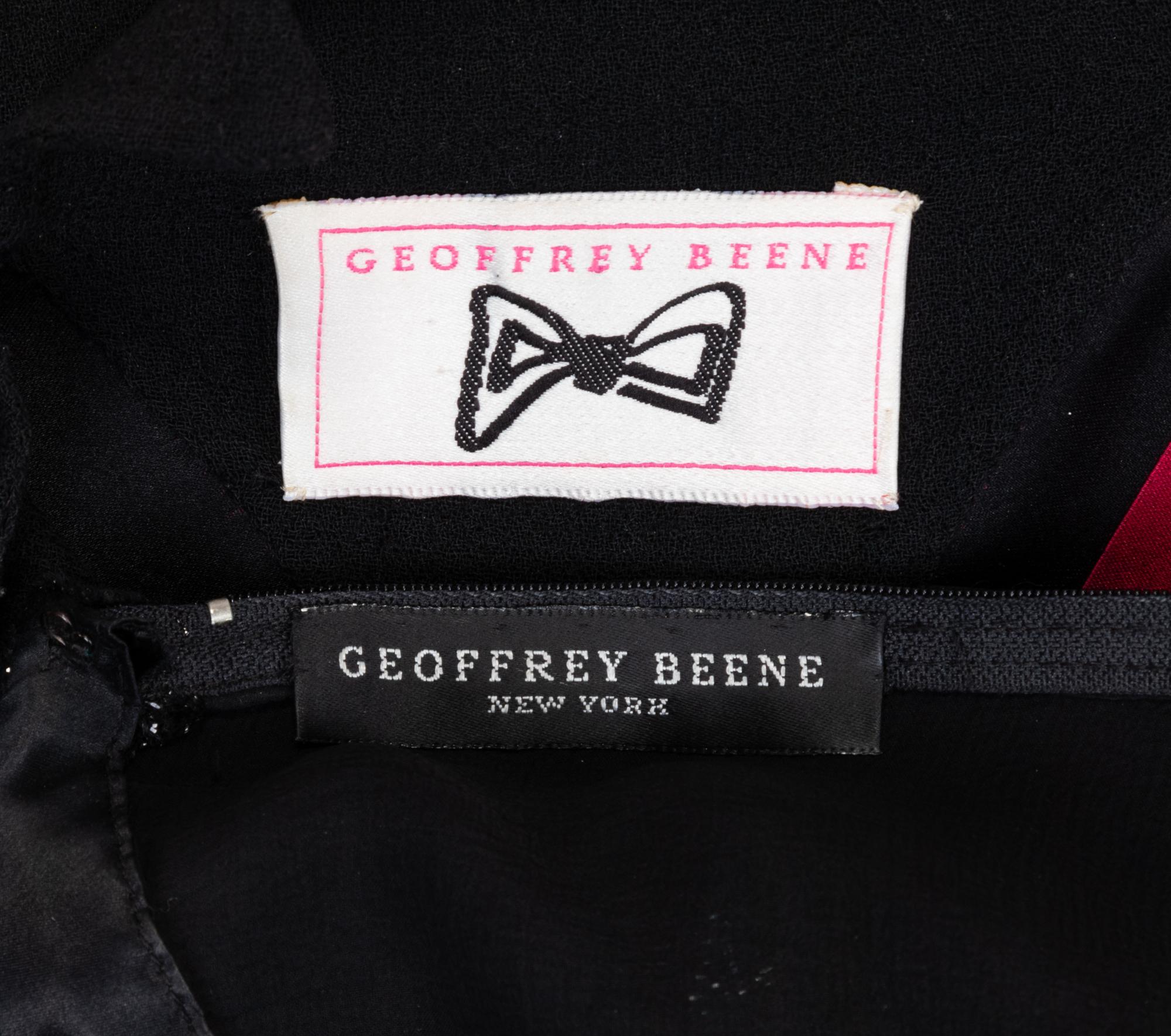Two Geoffrey Beene Dresses, 1980-90s