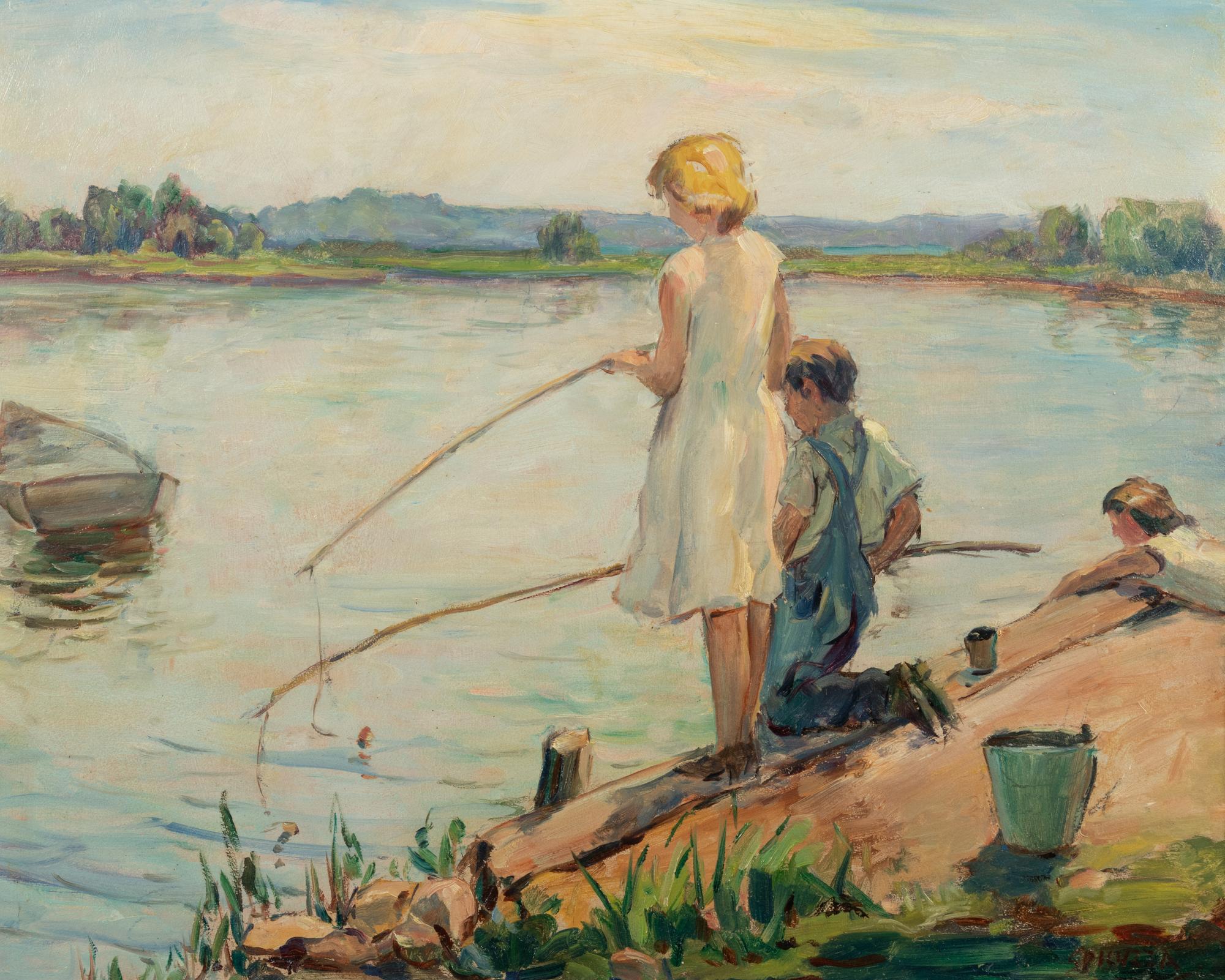 Fishing , c. 1932