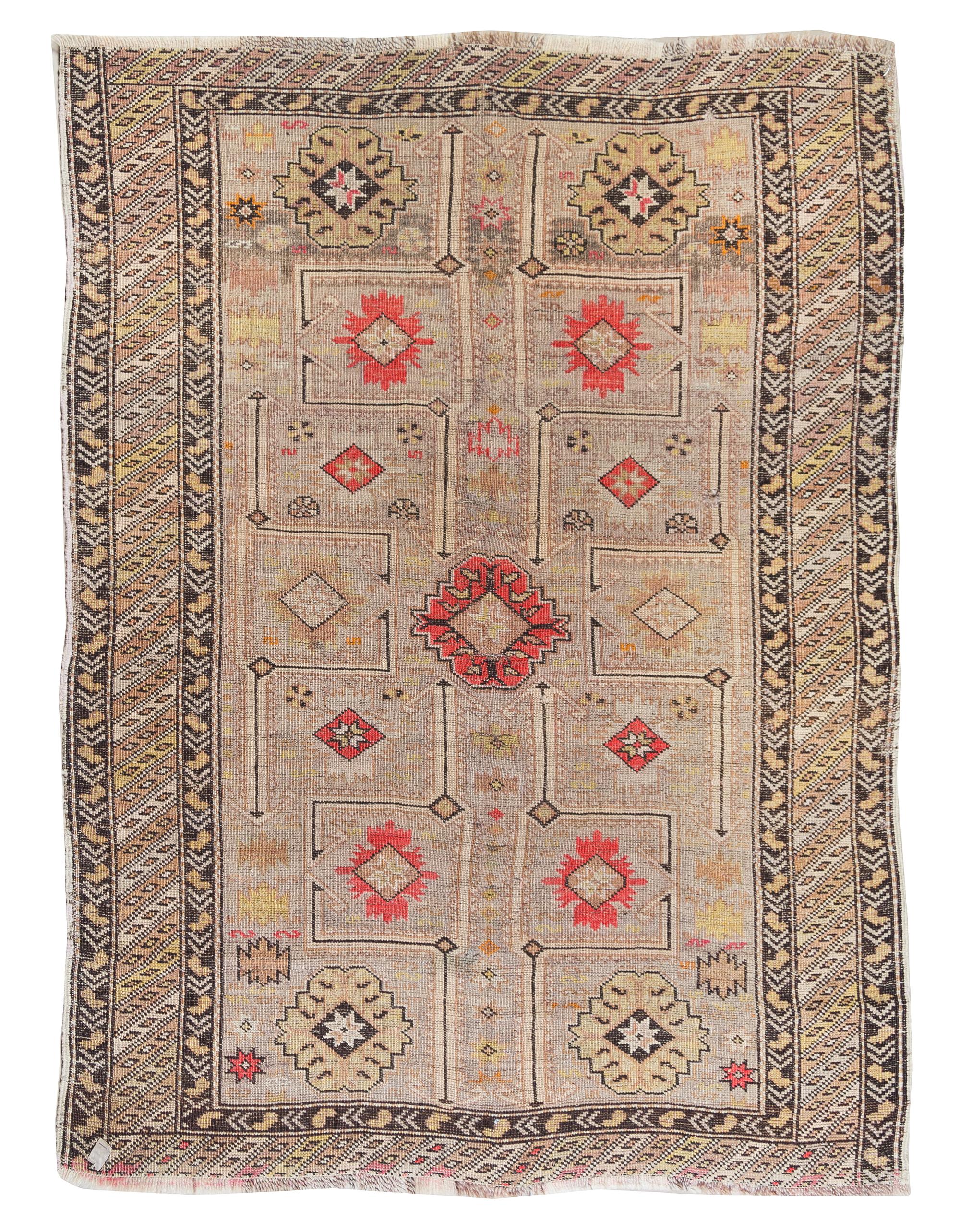 A Northwest Persian Wool Rug 4 feet 10 inches x 3 feet 8 inches. — FIRST HALF 20TH CENTURY
