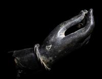 A Roman Bronze Right Hand, Possibly from a Statue of Aphrodite