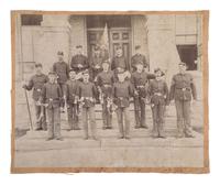 [NATIVE AMERICANS - LATE INDIAN WARS]. 7 photographs, incl. views of Sitka, Alaska, by LAROCHE.