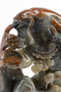 A Chinese Carved Hardstone Sculpture