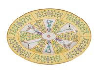A Herend Yellow Dynasty Porcelain Service