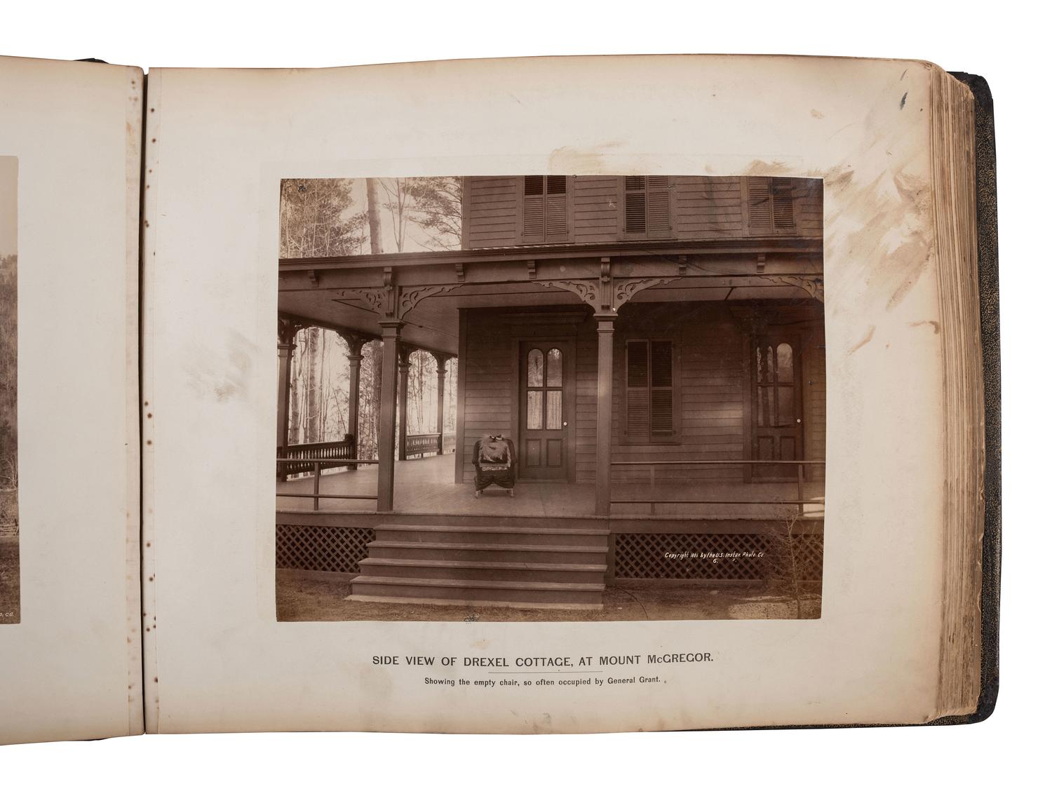 [GRANT, Ulysses S. (1822-1885)]. Photo album commemorating U.S. Grant. Boston: Wm. H. Allen, [1886].