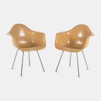Pair of DAX Chairs, c. 1970 Herman Miller, USA