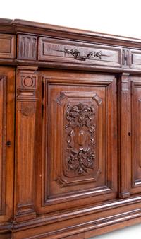 A Renaissance Revival Carved Oak Buffet