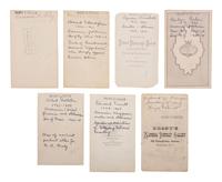 [CIVIL WAR]. 20 CDVs featuring antebellum & war-era politicians and statesmen, including: