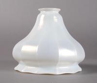 A Steuben Calcite Glass Shade. Height 6 inches.