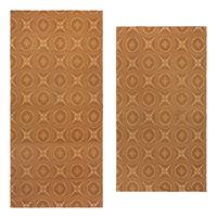 Four Cotton and Wool Jacquard Coverlets
