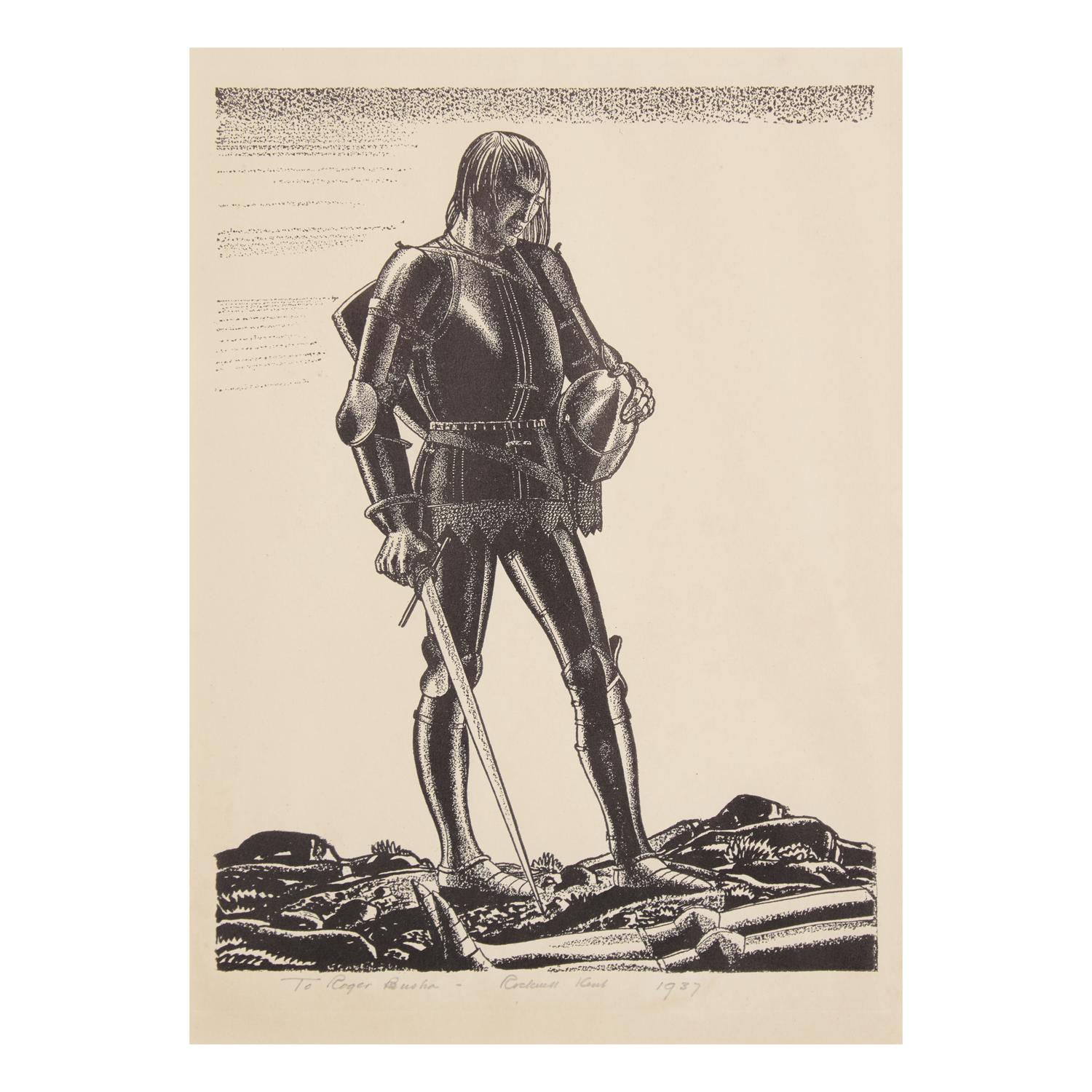 Rockwell Kent (American, 1882-1971) — Henry IV, Part I ( from The Complete Works of William Shakespeare ) , 1937