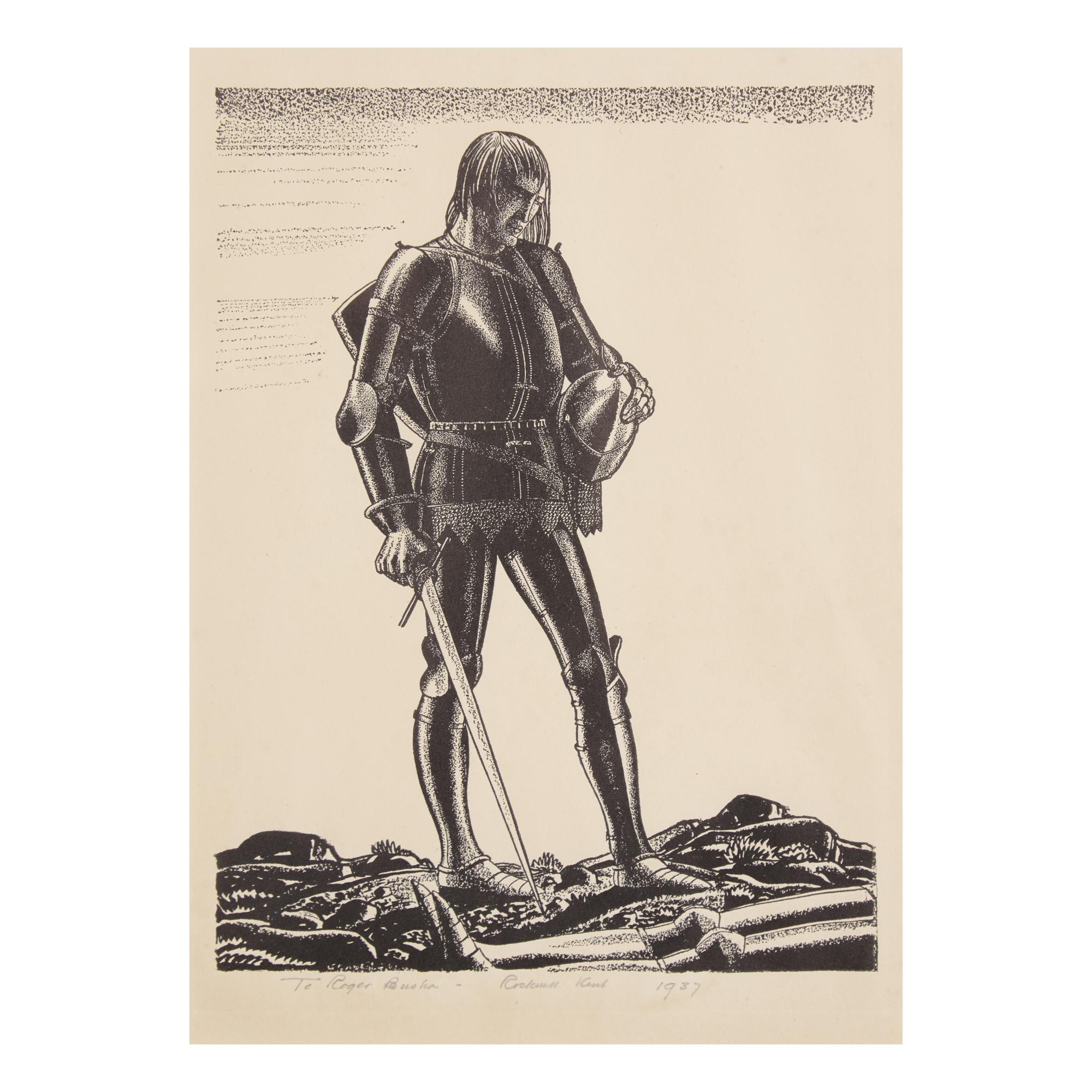 Rockwell Kent (American, 1882-1971) — Henry IV, Part I ( from The Complete Works of William Shakespeare ) , 1937