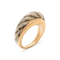 BICOLOR GOLD RING
