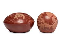 Redware Pottery Jars