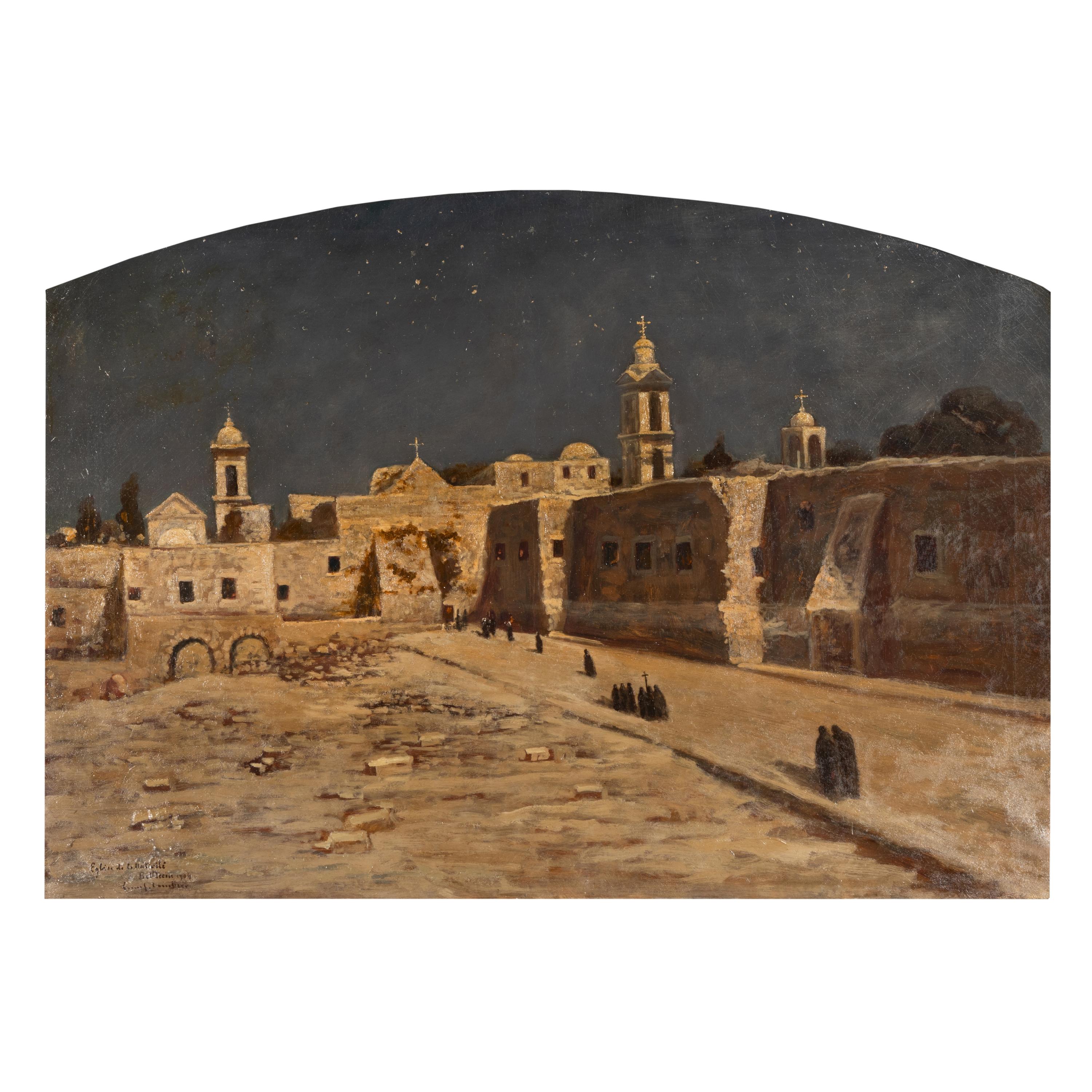 Louis Gustave Cambier (Belgian, 1874-1949) — Bethlehem Church of the Nativity , 1904