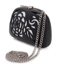 Chanel Camellia and Logo Plastic Clutch, 2006-08