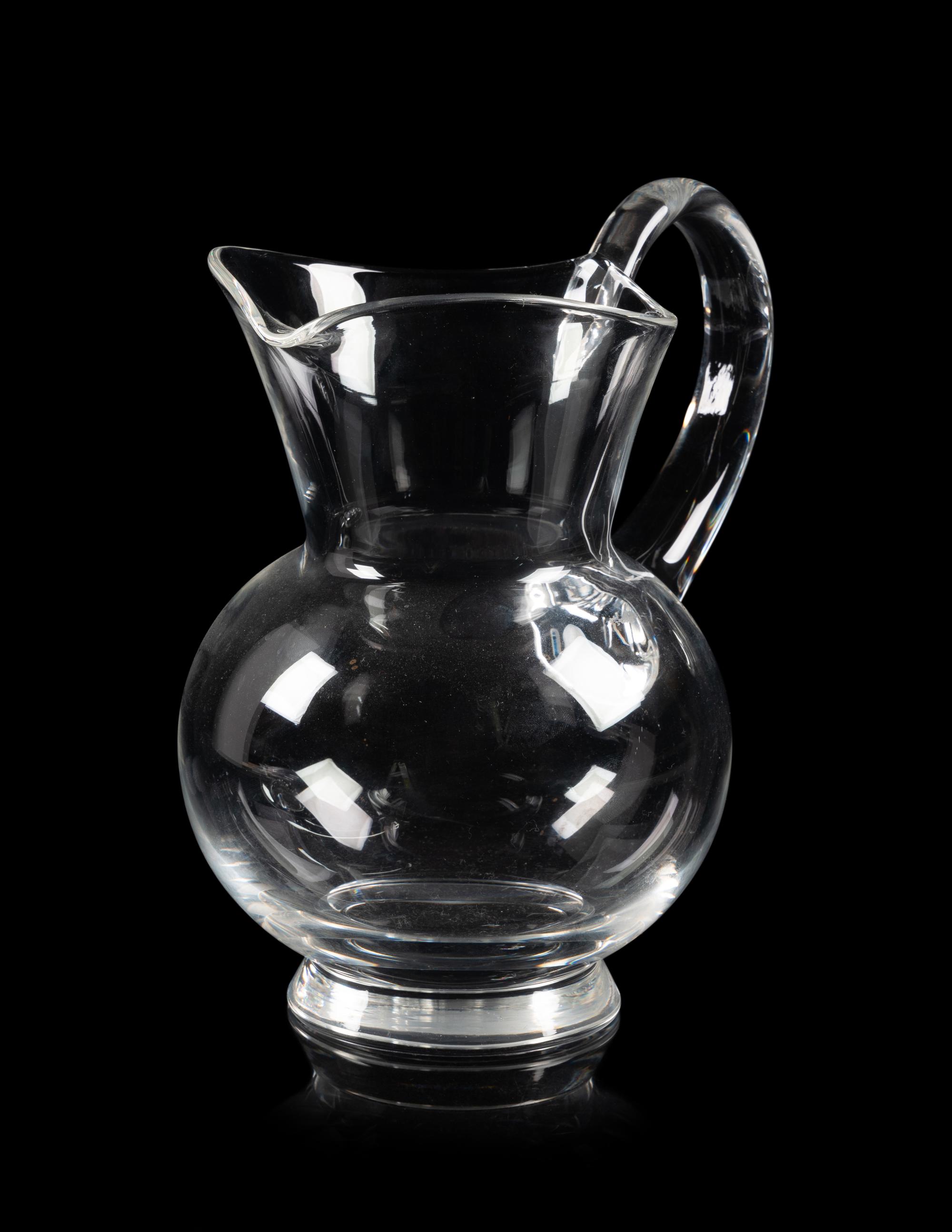 A Steuben Glass Pitcher