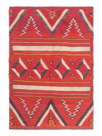 Navajo Late Classic Child's Blanket / Rug
