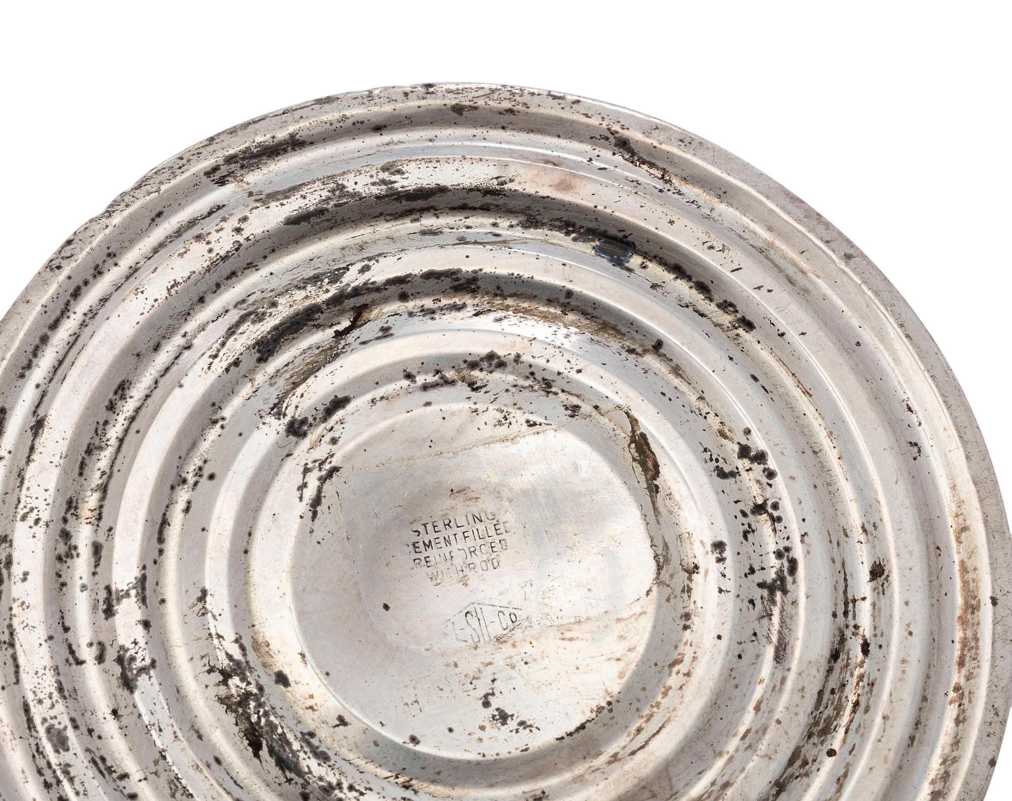 Fourteen Weighted Silver Table Articles