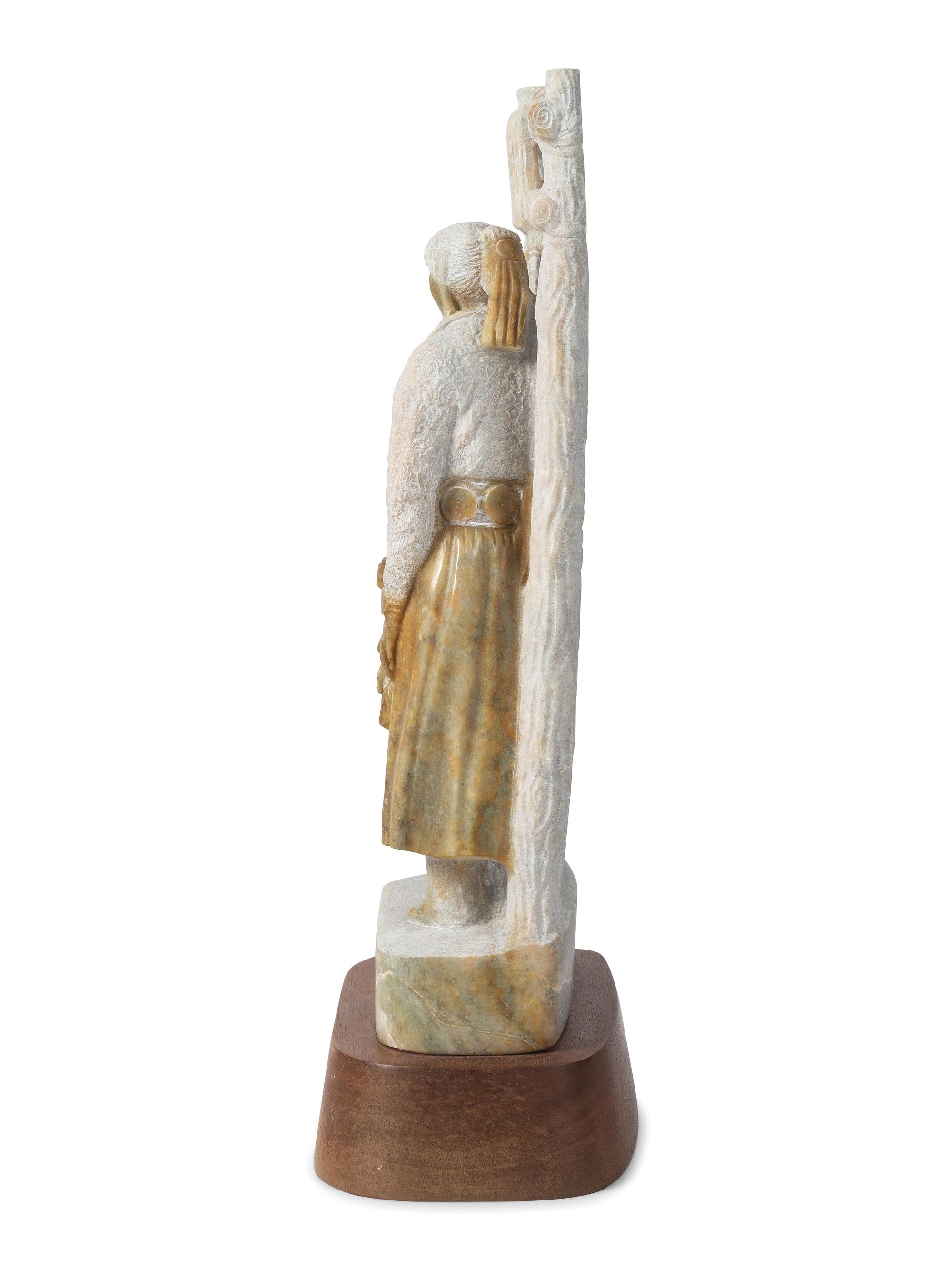 untitled, weaver and child