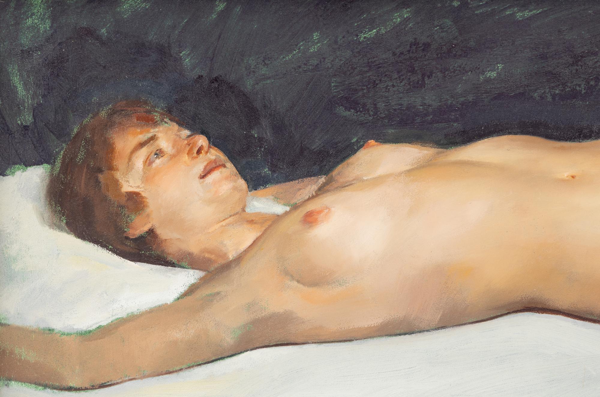 Reclining Red-Haired Nude