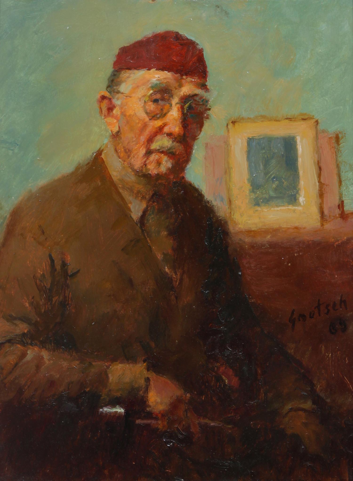 Cool Day, Self-Portrait, 1965
