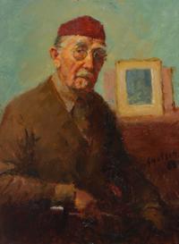 Cool Day, Self-Portrait, 1965