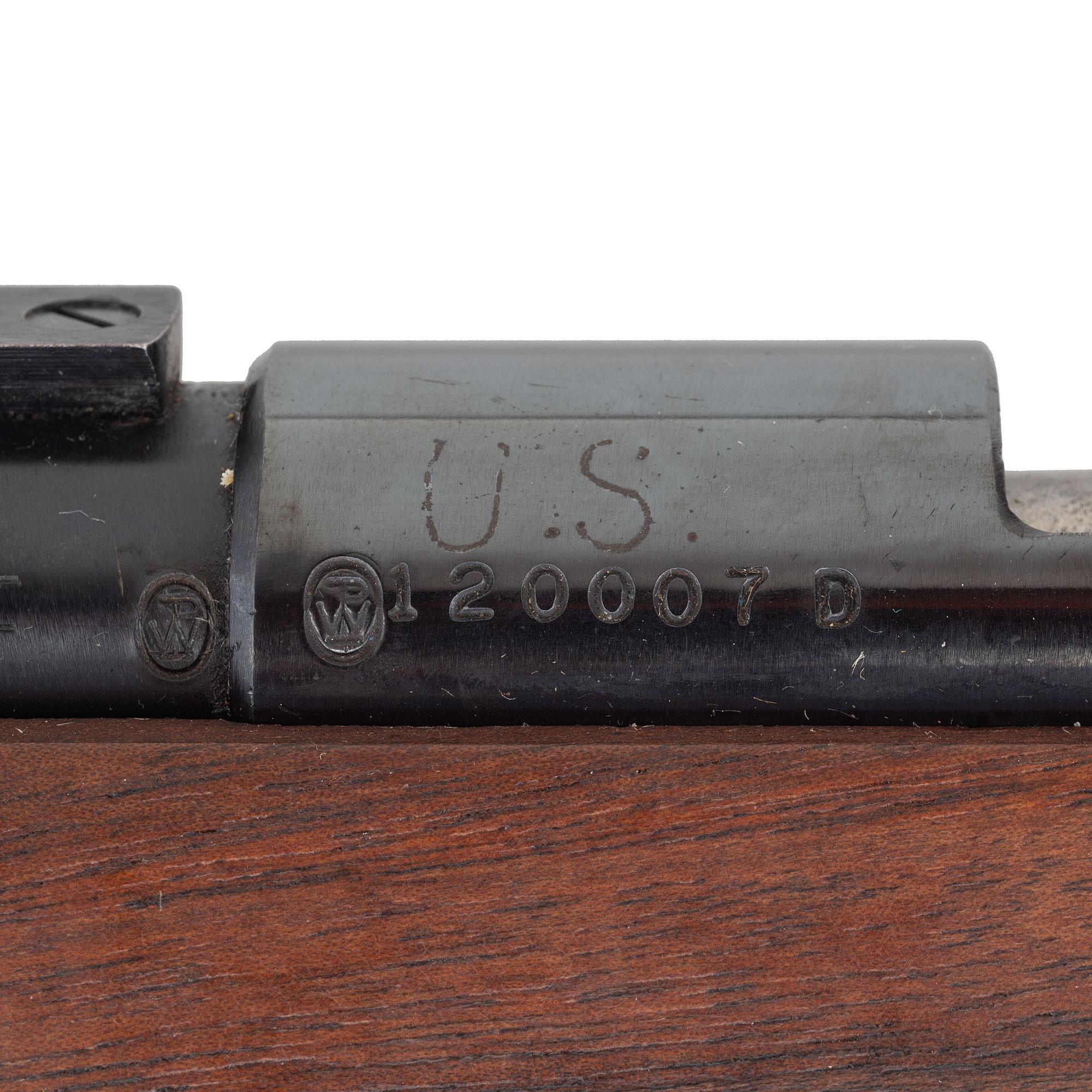 **Winchester Model 52 US Marked with Redfield International Match Sights