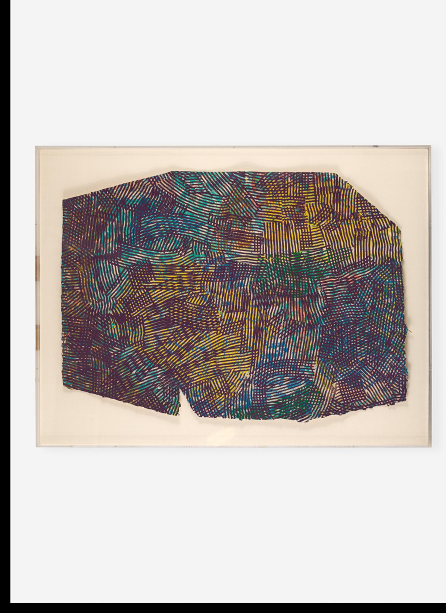 Sam Gilliam, (American, 1933-2022), Lattice IV