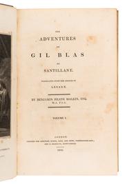 LE SAGE, Alain Rene (1668-1747). The Adventures of Gil Blas. London: Printed for Longman, Hurst, Rees, and Orme, 1809.