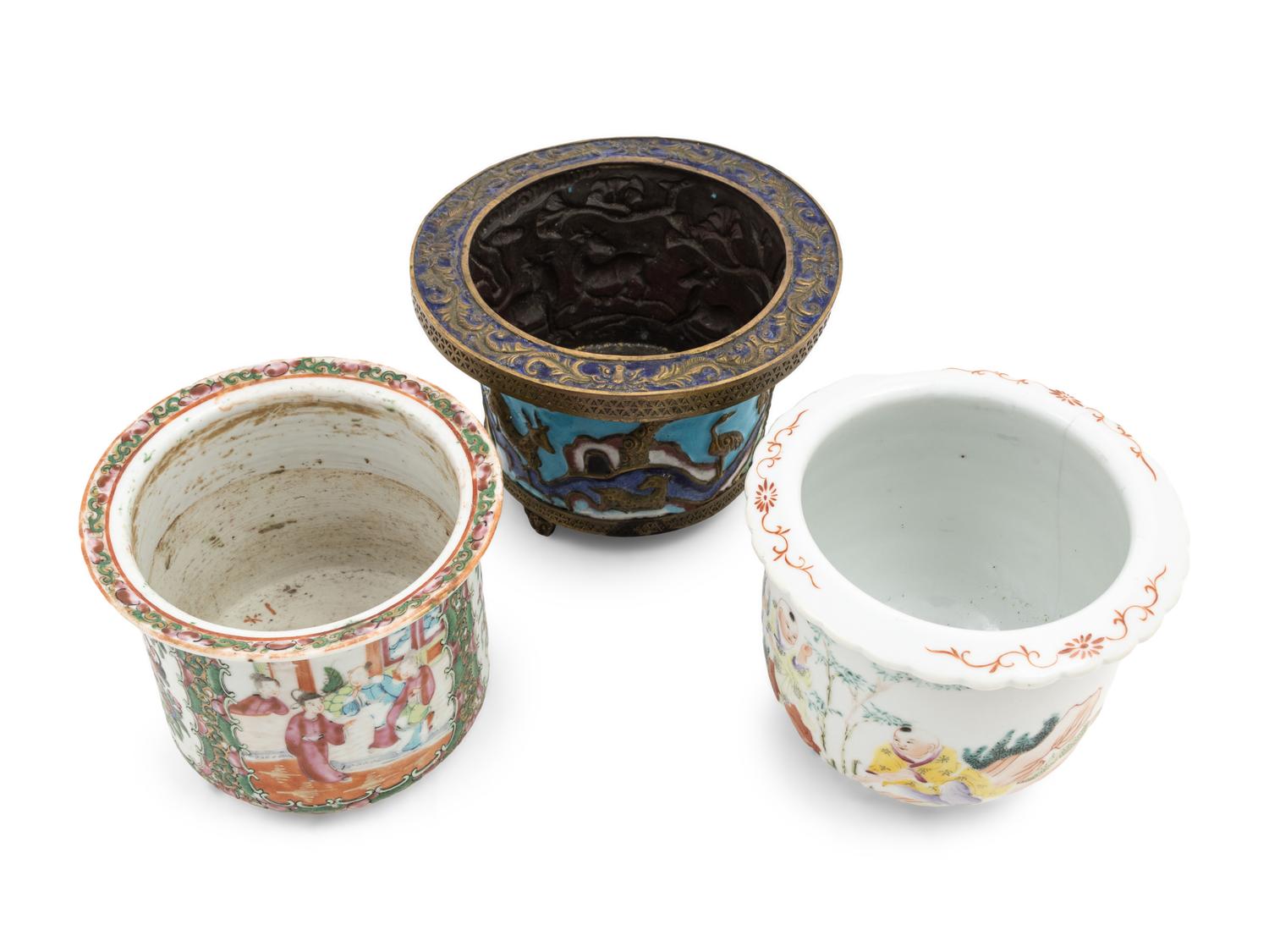 Three Chinese Planters