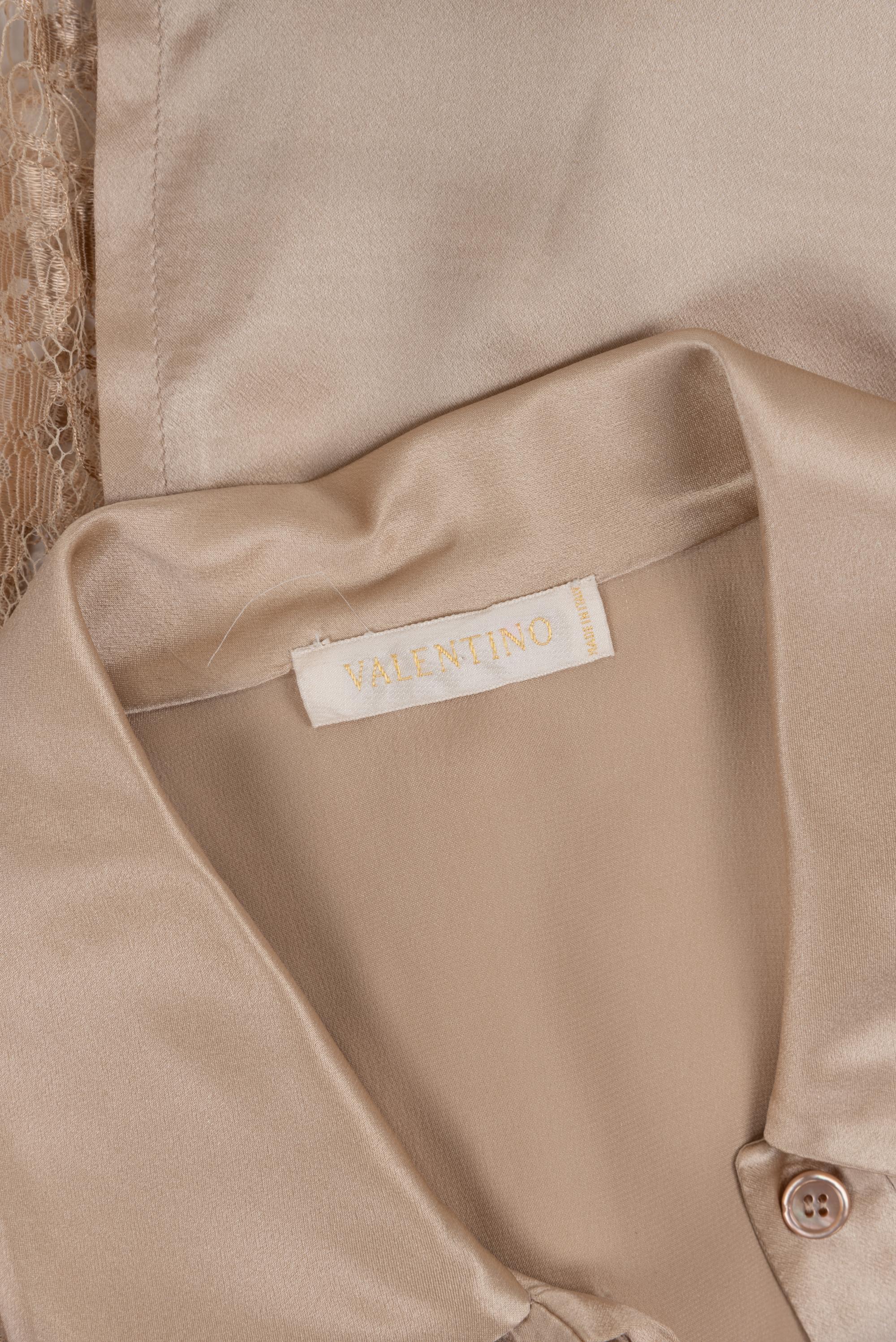 Collection of Five Valentino Pieces: One Two-Piece Skirt Suit and Three Blouses