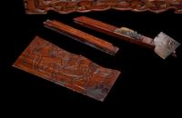 A Chinese Huali Wood Seal Chest