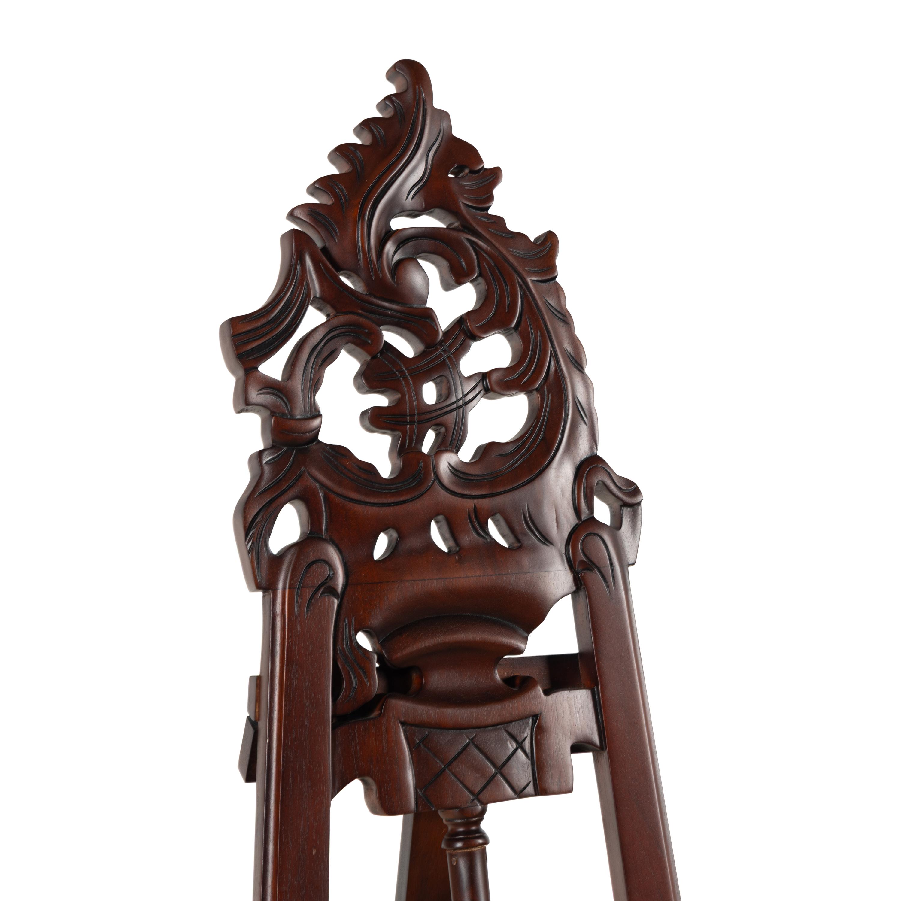 A Louis XV Style Walnut Easel