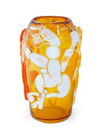 A Rob Stern Art Glass Vase — (American, b. 1968)