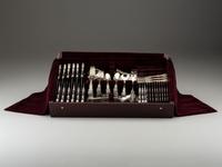 A Reed & Barton Silver Flatware Service