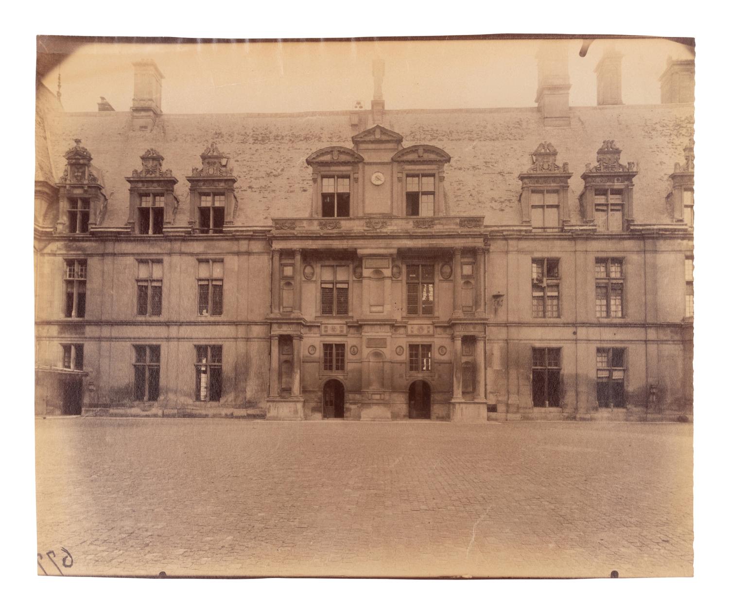 A group of three photographs (Compiègne–le Château , 1910; Château d'Écouen [6771] , 1911; Château d'Écouen [6772] , 1911)