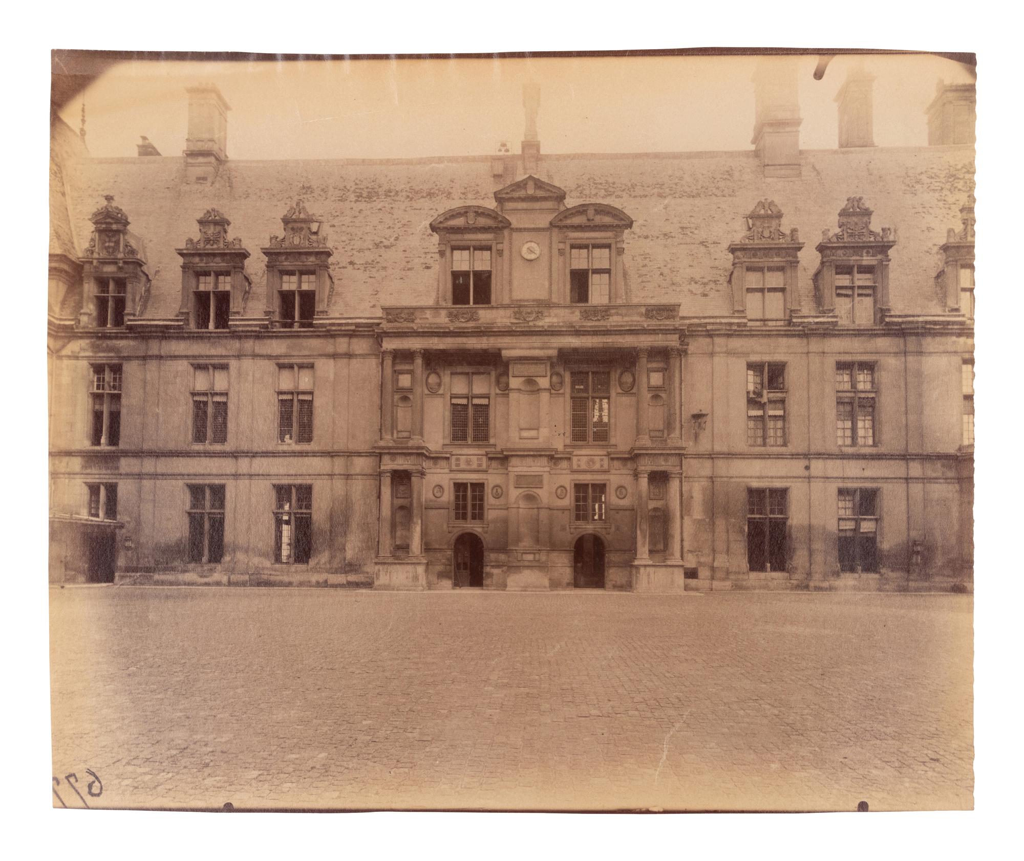 A group of three photographs (Compiègne–le Château , 1910; Château d'Écouen [6771] , 1911; Château d'Écouen [6772] , 1911)