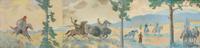 Artist Unknown, (American, 20th Century), Western Plateau Panorama