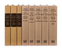 [AMERICANA -- BIBLIOGRAPHIES]. A group of 6 works, comprising: