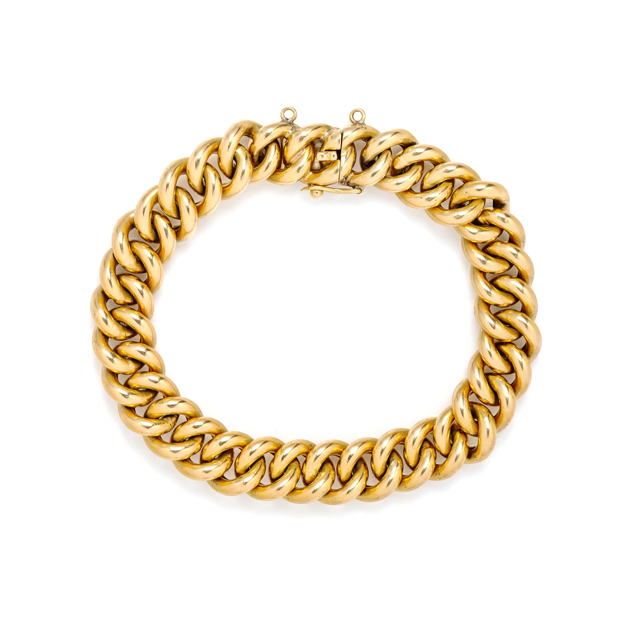 YELLOW GOLD BRACELET