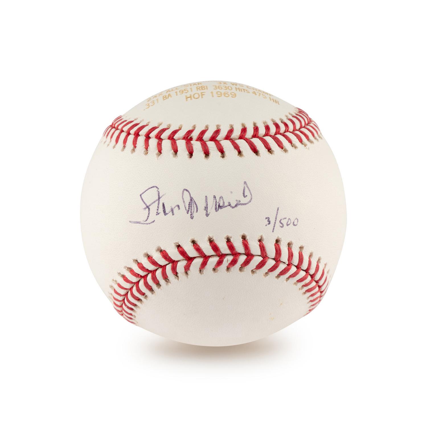 A Large Group of Stan Musial Signed Autograph Items,